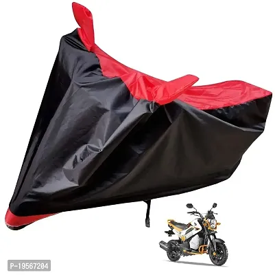 Auto Hub Honda Navi Bike Cover Waterproof Original / Navi Cover Waterproof / Navi bike Cover / Bike Cover Navi Waterproof / Navi Body Cover / Bike Body Cover Navi With Ultra Surface Body Protection (Black, Red Look)