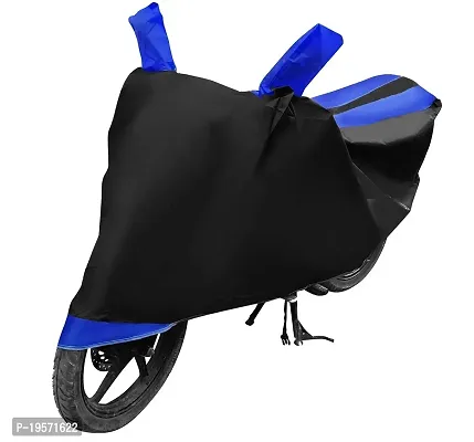 Auto Hub Mahindra Centuro Bike Cover Waterproof Original / Centuro Cover Waterproof / Centuro bike Cover / Bike Cover Centuro Waterproof / Centuro Body Cover / Bike Body Cover Centuro With Ultra Surface Body Protection (Black, Blue Look)-thumb3