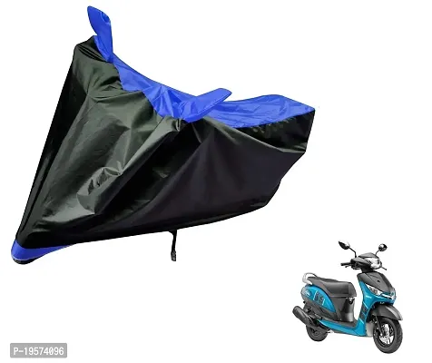 Auto Hub Yamaha Alpha Bike Cover Waterproof Original / Alpha Cover Waterproof / Alpha bike Cover / Bike Cover Alpha Waterproof / Alpha Body Cover / Bike Body Cover Alpha With Ultra Surface Body Protection (Black, Blue Look)