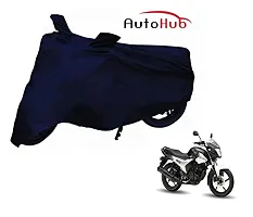 Auto Hub 100% Waterproof Bike Body Cover for Yamaha SZ-R - Navy-thumb1