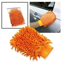 Auto Hub Microfibre Hand Glove Duster for Car/Office/Home-thumb2