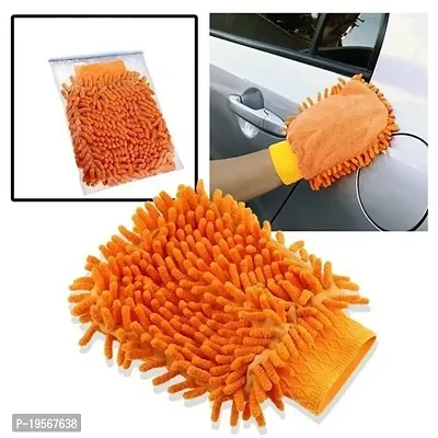 Auto Hub Microfibre Hand Glove Duster for Car/Office/Home-thumb3