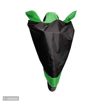 Auto Hub Bajaj Pulsar 180 Bike Cover Waterproof Original / Pulsar 180 Cover Waterproof / Pulsar 180 bike Cover / Bike Cover Pulsar 180 Waterproof / Pulsar 180 Body Cover / Bike Body Cover Pulsar 180 With Ultra Surface Body Protection (Black, Green Look)-thumb5