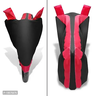 Auto Hub Yamaha R15 Bike Cover Waterproof Original / R15 Cover Waterproof / R15 bike Cover / Bike Cover R15 Waterproof / R15 Body Cover / Bike Body Cover R15 With Ultra Surface Body Protection (Black, Red Look)-thumb4