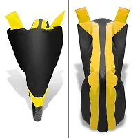 Auto Hub Honda CB Shine Bike Cover Waterproof Original / CB Shine Cover Waterproof / CB Shine bike Cover / Bike Cover CB Shine Waterproof / CB Shine Body Cover / Bike Body Cover CB Shine With Ultra Surface Body Protection (Black, Yellow Look)-thumb2