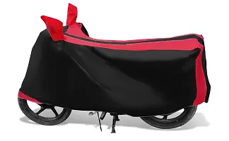 Auto Hub Bajaj Pulsar 200 Bike Cover Waterproof Original / Pulsar 200 Cover Waterproof / Pulsar 200 bike Cover / Bike Cover Pulsar 200 Waterproof / Pulsar 200 Body Cover / Bike Body Cover Pulsar 200 With Ultra Surface Body Protection (Black, Red Look)-thumb1