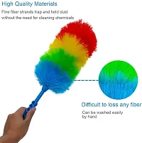 Auto Hub Colorful Anti-Static Microfiber Cleaning Duster Easy to Cleaning Home, Office, Shop, Car, Celling, Fan-thumb3