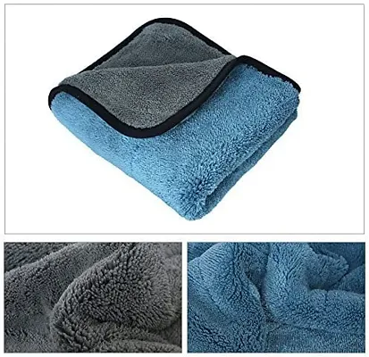 Auto Hub Heavy Microfiber Cloth for Car Cleaning and Detailing