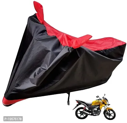 Auto Hub Honda CB Twister Bike Cover Waterproof Original / CB Twister Cover Waterproof / CB Twister bike Cover / Bike Cover CB Twister Waterproof / CB Twister Body Cover / Bike Body Cover CB Twister With Ultra Surface Body Protection (Black, Red Look)