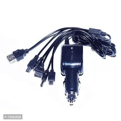 Auto Hub 5 Pin Car Mobile Charger Adapter