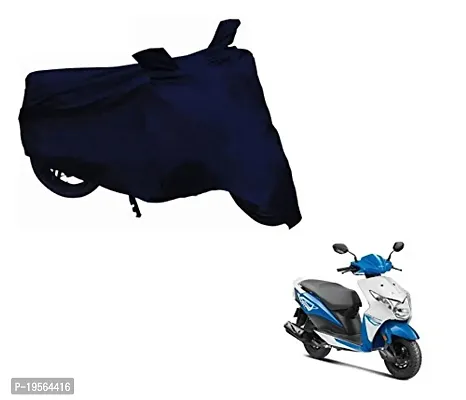 Auto Hub Honda Deo Bike Cover Waterproof Original/Dio Cover Waterproof/Dio Bike Cover/Bike Cover Dio Waterproof/Dio Body Cover/Bike Body Cover Dio with Ultra Surface Body Protection (Navy Look)