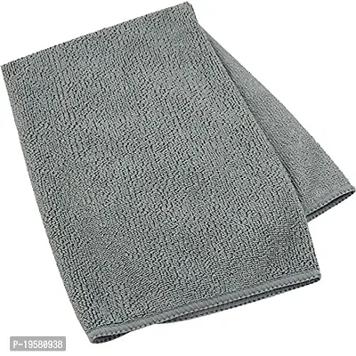 Auto Hub Microfiber Cloth - 1 Pcs - 40x40 cms - 350 GSM Grey - Thick Lint  Streak-Free Multipurpose Cloths - Automotive Microfibre Towels for Car Bike Cleaning Polishing Washing  Detailing