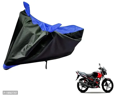 Auto Hub Yamaha Gladiator Bike Cover Waterproof Original / Gladiator Cover Waterproof / Gladiator bike Cover / Bike Cover Gladiator Waterproof / Gladiator Body Cover / Bike Body Cover Gladiator With Ultra Surface Body Protection (Black, Blue Look)