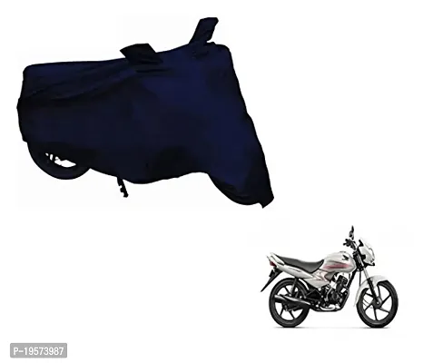 Auto Hub Honda Dream Neo Bike Cover Waterproof Original / Dream Neo Cover Waterproof / Dream Neo bike Cover / Bike Cover Dream Neo Waterproof / Dream Neo Body Cover / Bike Body Cover Dream Neo With Ultra Surface Body Protection (Navy Look)