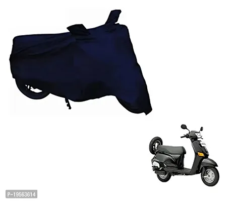 Auto Hub Honda Eterno Bike Cover Waterproof Original / Eterno Cover Waterproof / Eterno bike Cover / Bike Cover Eterno Waterproof / Eterno Body Cover / Bike Body Cover Eterno With Ultra Surface Body Protection (Navy Look)