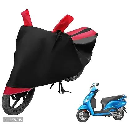 Auto Hub Hero Maestro Bike Cover Waterproof Original / Maestro Cover Waterproof / Maestro bike Cover / Bike Cover Maestro Waterproof / Maestro Body Cover / Bike Body Cover Maestro With Ultra Surface Body Protection (Black, Red Look)