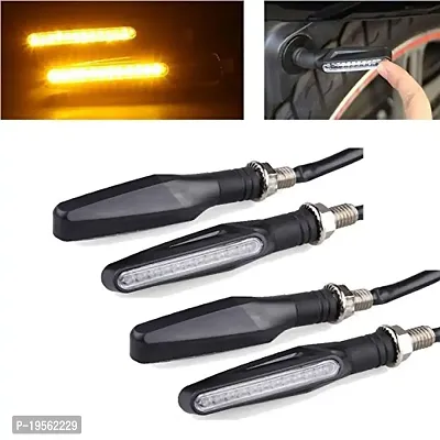 Auto Hub 11 LED Bike Indicator for Suzuki Gixxer SF (Multicolour) - Pack of 4-thumb2