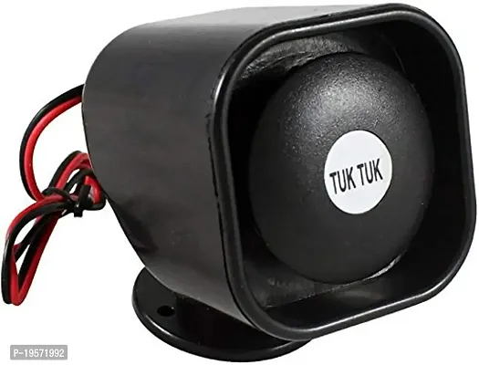 Auto Hub Reverse Parking Horn for Car - Black-thumb0