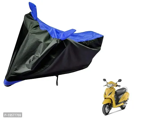 Auto Hub Honda Activa 5G Bike Cover Waterproof Original / Activa 5G Cover Waterproof / Activa 5G bike Cover / Bike Cover Activa 5G Waterproof / Activa 5G Body Cover / Bike Body Cover Activa 5G With Ultra Surface Body Protection (Black, Blue Look)