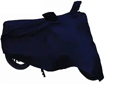 Auto Hub Honda Deo Bike Cover Waterproof Original/Dio Cover Waterproof/Dio Bike Cover/Bike Cover Dio Waterproof/Dio Body Cover/Bike Body Cover Dio with Ultra Surface Body Protection (Navy Look)-thumb1