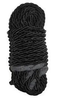 Auto Hub Heavy Quality Leg Guard Rope - Black-thumb1