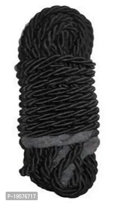 Auto Hub Heavy Quality Leg Guard Rope - Black-thumb2