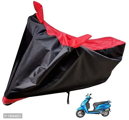 Auto Hub Hero Maestro Bike Cover Waterproof Original / Maestro Cover Waterproof / Maestro bike Cover / Bike Cover Maestro Waterproof / Maestro Body Cover / Bike Body Cover Maestro With Ultra Surface Body Protection (Black, Red Look)