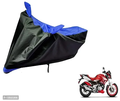 Auto Hub Hero CBZ Xtreme Bike Cover Waterproof Original / CBZ Xtreme Cover Waterproof / CBZ Xtreme bike Cover / Bike Cover CBZ Xtreme Waterproof / CBZ Xtreme Body Cover / Bike Body Cover CBZ Xtreme With Ultra Surface Body Protection (Black, Blue Look)