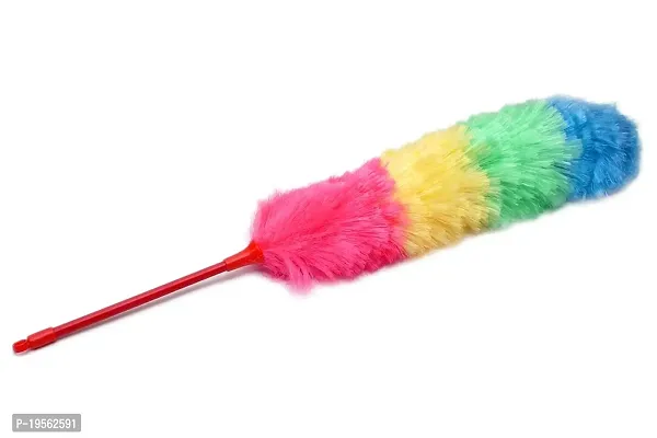 Auto Hub Colorful Anti-Static Microfiber Cleaning Duster Easy to Cleaning Home, Office, Shop, Car, Celling, Fan-thumb0