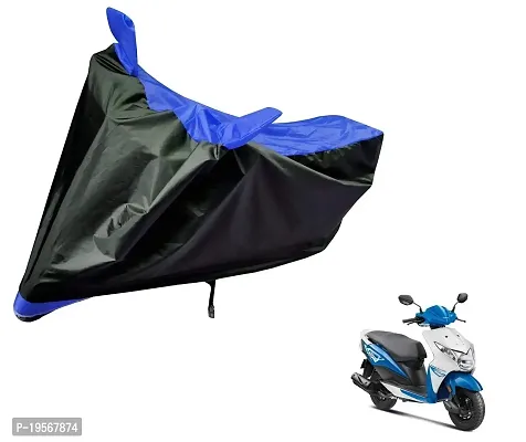 Auto Hub Honda Dio Bike Cover Waterproof Original / Dio Cover Waterproof / Dio bike Cover / Bike Cover Dio Waterproof / Dio Body Cover / Bike Body Cover Dio With Ultra Surface Body Protection (Black, Blue Look)