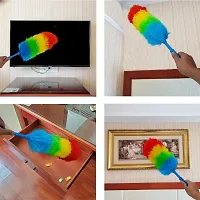 Auto Hub Colorful Anti-Static Microfiber Cleaning Duster Easy to Cleaning Home, Office, Shop, Car, Celling, Fan-thumb2