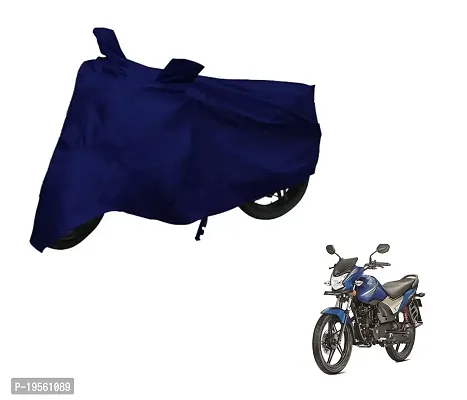 Auto Hub Honda CB Shine SP Bike Cover Waterproof Original / CB Shine SP Cover Waterproof / CB Shine SP bike Cover / Bike Cover CB Shine SP Waterproof / CB Shine SP Body Cover / Bike Body Cover CB Shine SP With Ultra Surface Body Protection (Navy Look)