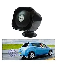 Auto Hub Reverse Parking Horn for Car - Black-thumb1