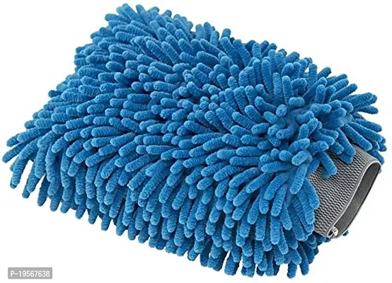 Auto Hub Microfibre Hand Glove Duster for Car/Office/Home-thumb0