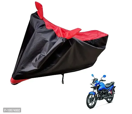 Auto Hub Honda Livo Bike Cover Waterproof Original / Livo Cover Waterproof / Livo bike Cover / Bike Cover Livo Waterproof / Livo Body Cover / Bike Body Cover Livo With Ultra Surface Body Protection (Black, Red Look)