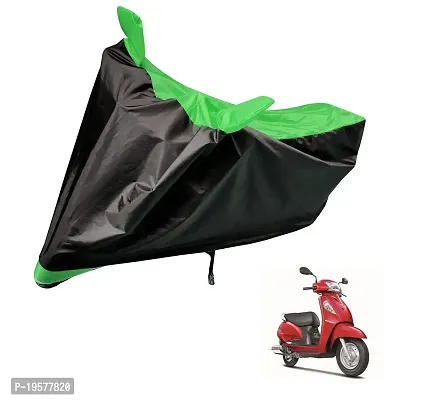 Auto Hub Suzuki Access SE Bike Cover Waterproof Original / Access SE Cover Waterproof / Access SE bike Cover / Bike Cover Access SE Waterproof / Access SE Body Cover / Bike Body Cover Access SE With Ultra Surface Body Protection (Black, Green Look)