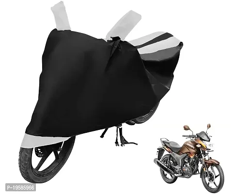 Euro Care Hero Hunk Bike Cover Waterproof Original / Hunk Cover Waterproof / Hunk bike Cover / Bike Cover Hunk Waterproof / Hunk Body Cover / Bike Body Cover Hunk With Ultra Surface Body Protection (Black, White Look)