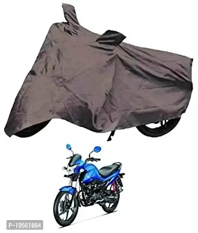 Auto Hub Honda Livo Bike Cover Waterproof Original / Livo Cover Waterproof / Livo bike Cover / Bike Cover Livo Waterproof / Livo Body Cover / Bike Body Cover Livo With Ultra Surface Body Protection (2x2 Grey Look)