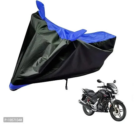 Auto Hub Hero Honda CBZ Bike Cover Waterproof Original / CBZ Cover Waterproof / CBZ bike Cover / Bike Cover CBZ Waterproof / CBZ Body Cover / Bike Body Cover CBZ With Ultra Surface Body Protection (Black, Blue Look)