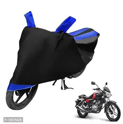 Auto Hub Bajaj Vikrant Bike Cover Waterproof Original / Vikrant Cover Waterproof / Vikrant bike Cover / Bike Cover Vikrant Waterproof / Vikrant Body Cover / Bike Body Cover Vikrant With Ultra Surface Body Protection (Black, Blue Look)