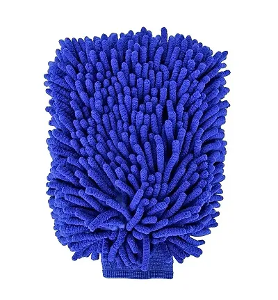Auto Hub Heavy Microfiber Gloves for Car Cleaning Color