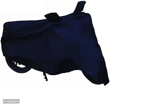 Auto Hub 100% Waterproof Bike Body Cover for TVS Super XL - Navy-thumb2