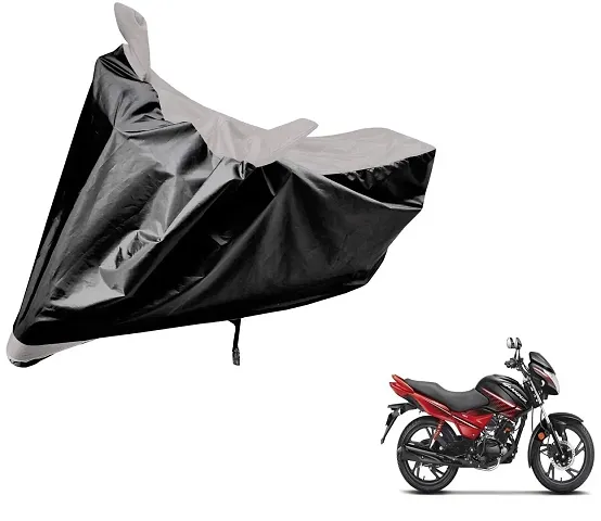 Auto Hub Water Resistant Bike Body Cover for Hero Glamour