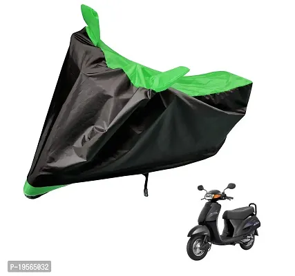 Auto Hub Honda Activa 6G Bike Cover Waterproof Original / Activa 6G Cover Waterproof / Activa 6G bike Cover / Bike Cover Activa 6G Waterproof / Activa 6G Body Cover / Bike Body Cover Activa 6G With Ultra Surface Body Protection (Black, Green Look)