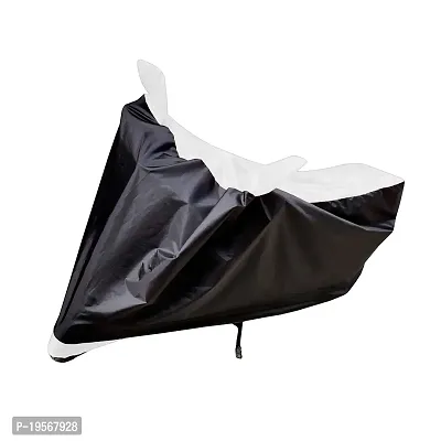 Auto Hub Honda Activa 6G Bike Cover Waterproof Original / Activa 6G Cover Waterproof / Activa 6G bike Cover / Bike Cover Activa 6G Waterproof / Activa 6G Body Cover / Bike Body Cover Activa 6G With Ultra Surface Body Protection (Black, White Look)-thumb5