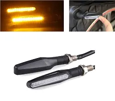 Auto Hub 6 LED Bike Indicators Turning Side Indicator Light - Pack of 4-thumb1