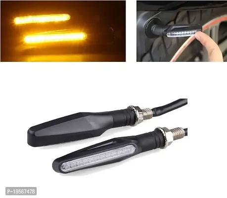 Auto Hub 6 LED Bike Indicators Turning Side Indicator Light - Pack of 4-thumb2