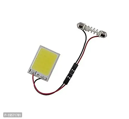 Auto Hub Car Interior LED Roof Brighter White Light (Yellow)