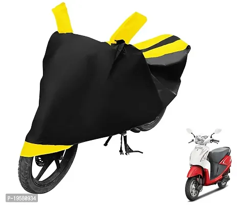 Euro Care Hero Pleasure Bike Cover Waterproof Original / Pleasure Cover Waterproof / Pleasure bike Cover / Bike Cover Pleasure Waterproof / Pleasure Body Cover / Bike Body Cover Pleasure With Ultra Surface Body Protection (Black, Yellow Look)