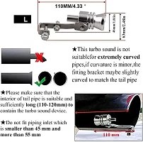 Auto Hub Turbo Sound Car Silencer Whistle for Mahindra Thar-thumb4